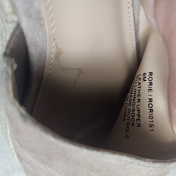 Steve Madden Platform Shoes 6M Beige Suede - Picture 5 of 7